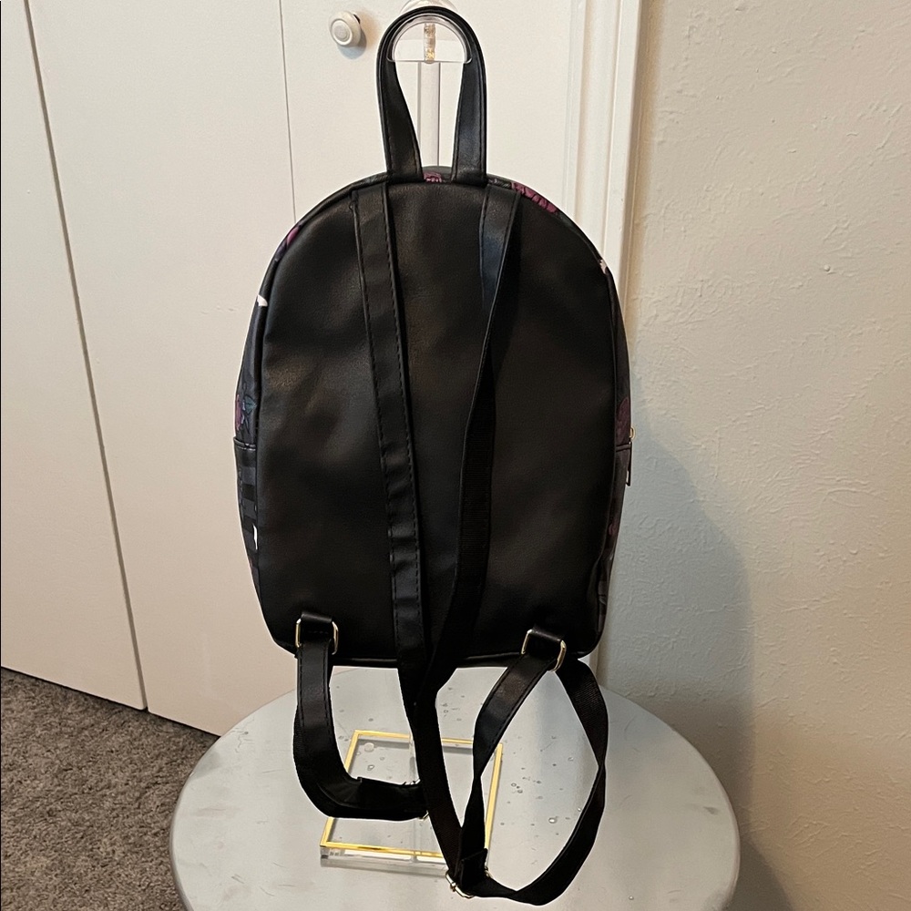 Disney Nightmare Before Christmas Black and Purple Mini Backpack - Jack & Sally - Picture 2 of 15